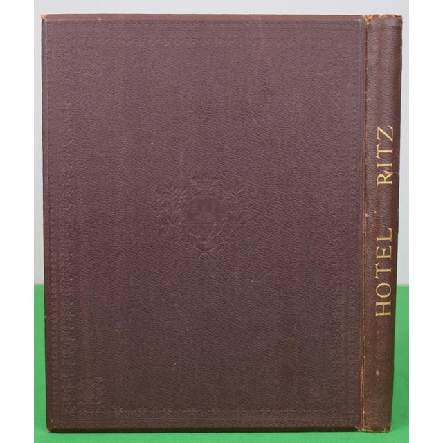 Traditional "Hotel Ritz Historique De La Place Vendome 15 Paris" 1899 For Sale - Image 3 of 12