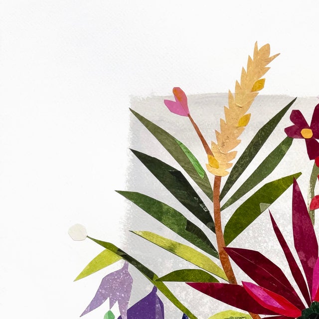 Maria C. Bernhardsson is a Swedish artist whose textured watercolor and collage artworks bring together bold color,...