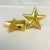 1980s Postmodern Hollywood Regency Boho Chic Star Salt and Pepper Shakers - A Pair For Sale - Image 6 of 7