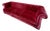 Attributed to Christopher Guy McQueen Chesterfield-Style Sofa in Black & Red Velvet For Sale