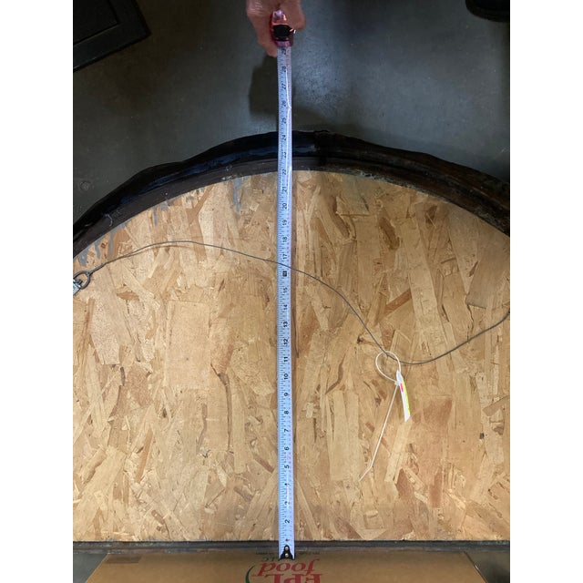 Early 20th Century Neoclassic Style Zinc Arched Pediment For Sale - Image 12 of 12