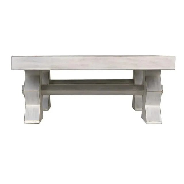 Not Yet Made - Made To Order NOIR Suzu Coffee Table, White Wash For Sale - Image 5 of 5