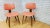 Mid Century Modern Bentwood Accent Side Chairs with Brass Tips by Thonet - Pair A Mid Century Modern Bentwood Accent...