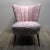 Vintage Pink Cocktail Chair with Wooden Legs For Sale - Image 11 of 11