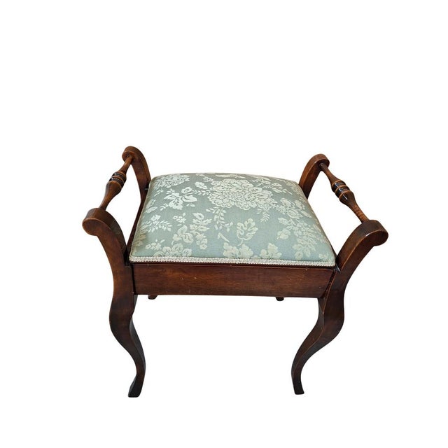 Vintage Bedroom Stool, 1980 For Sale - Image 12 of 12