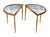 Mid-Century Baguès Bronze Doré Palmier Tripartite Coffee Table, Circa 1950 For Sale In New Orleans - Image 6 of 16
