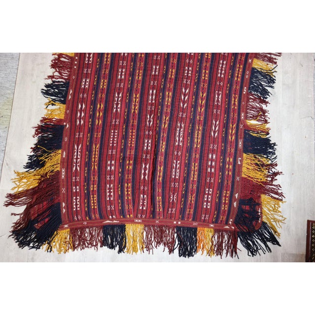 Vintage Handwoven Kilim Horse Cover Blanket, 1920s For Sale - Image 16 of 18