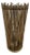Mid 20th Century Natural Rattan Bamboo Umbrella Stand or Cane Holder For Sale