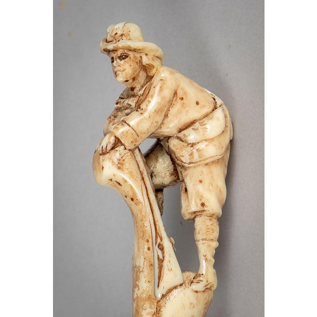 Antique Magnifying Glass With Figural Handle For Sale In Boston - Image 6 of 8