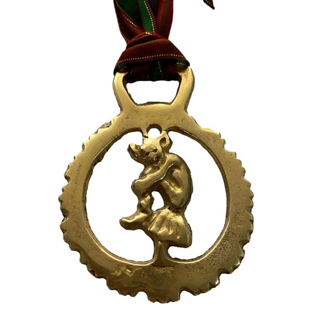 Victorian Antique English Horse Brass Ornament For Sale - Image 3 of 3