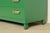 Michael Taylor for Baker Furniture Mid-Century Hollywood Regency Green Lacquered Campaign Dresser, Newly Refinished For Sale - Image 11 of 15