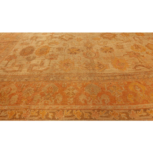 1920s Turkish Oushak Rug For Sale - Image 4 of 8