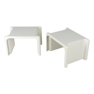 Stackable Side Tables by Giotto Stoppino for Elco, 1970s, Set of 2 For Sale