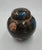 Late 20th Century Enamel Floral Cloisonné Ginger Jar With Lid For Sale - Image 4 of 5