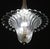 Elegant Art Decò Murano Glass Lantern by Barovier E Toso Pendant Light, 1950 For Sale - Image 11 of 17