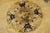 Art Deco 1920s Beige Field Antique Chinese Peking Floral Medallion Oriental Wool Rug For Sale - Image 3 of 11