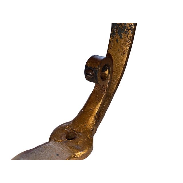 1930s Spanish Revival Curtain Rod Brackets - a Pair For Sale In Los Angeles - Image 6 of 9
