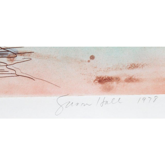 Mystic Cafe, Susan Hall Etching For Sale - Image 4 of 5