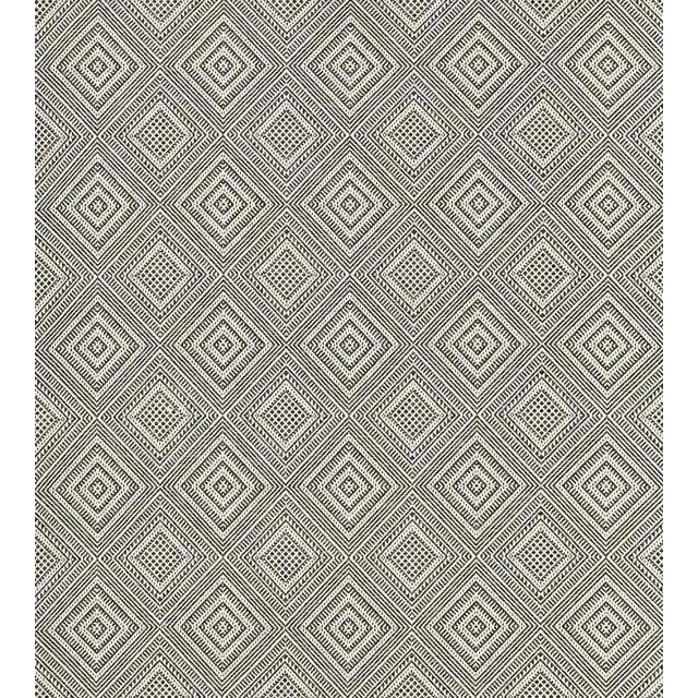 Traditional Sample - The House of Scalamandré Antigua Weave Fabric, Carbon For Sale - Image 3 of 3