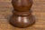 Brown 19th Century Rustic Indonesian Solid Wood Turned Stool with Brown Patina For Sale - Image 8 of 12