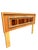 Vintage Brutalist Modern Style Queen Headboard in Rosewood and Oak For Sale - Image 4 of 5