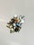 1950s 1950s Floral Lucite Rose Brooch With Faux Pearls and Pastel Bead Accents For Sale - Image 5 of 7
