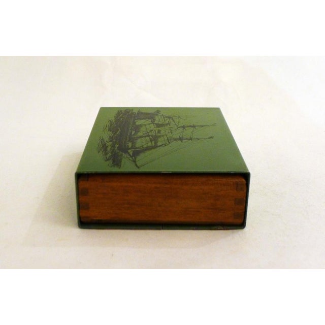 Sailboat Cigarette Box, 1960s For Sale - Image 4 of 15