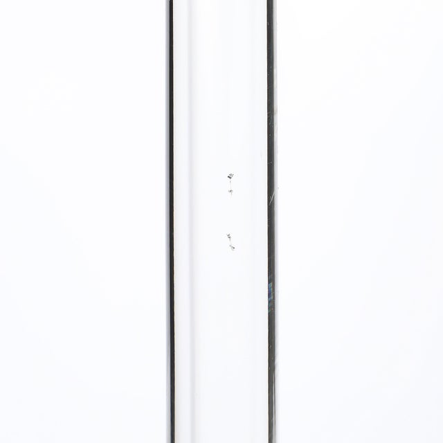 Hansen Lighting Co. Mid-Century Modernist Floor Lamp in Lucite & Polished Nickel Attributed to Hansen For Sale - Image 4 of 18