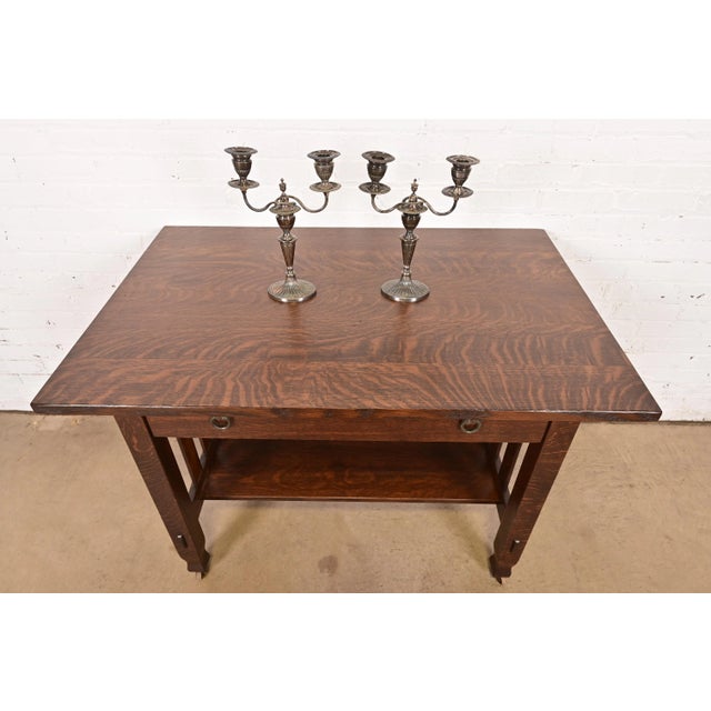 Tiffany & Co. Antique Victorian Silverplate Two-Arm Candelabras, Pair For Sale - Image 14 of 15