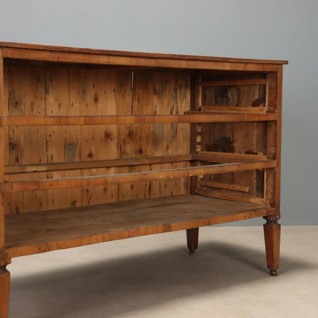18th Century Neoclassical Walnut Chest of Drawers For Sale - Image 10 of 12