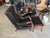 A stunning black leather papa bear chair and ottoman designed by Hans J. Wegner and manufactured by A.P. Stolen. Both...