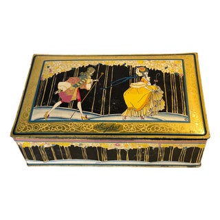Antique "Huyler’s New York" Candy Tin Litho Box For Sale