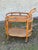 1970s Vintage Rattan Bar Cart For Sale - Image 5 of 10