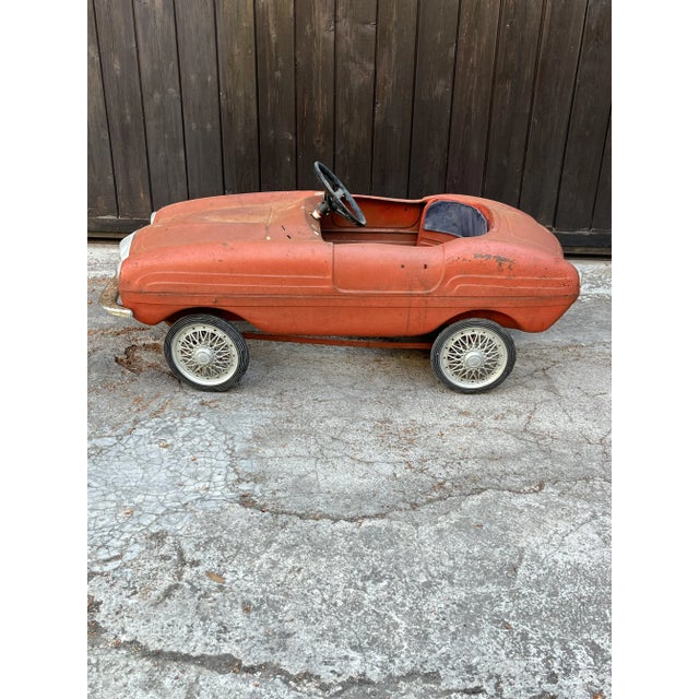 Italian Giordani Pedal Car Studebaker Model, 1950s For Sale - Image 4 of 16