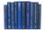 Modern Decorative Books - Denim & Silver Book Bundle - 1 Foot of Blue Books For Sale - Image 3 of 4