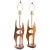 Midcentury Sculptural Teak Lamps For Sale - Image 9 of 9