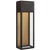 Chapman & Myers for Visual Comfort Signature Irvine Large 3/4 Wall Lantern in Bronze with Clear Glass For Sale