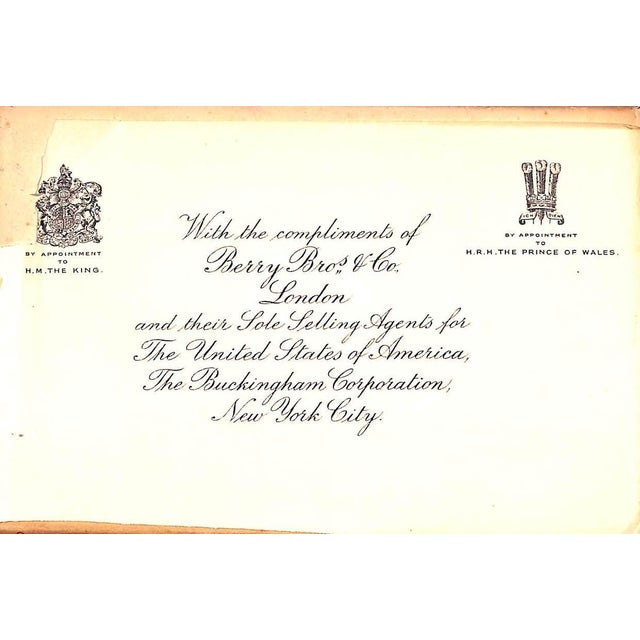 BERRY, Charles Walter [161] pp. Constable & Co. Ltd. 1934 Second Enlarged Edition 7 7/8" x 5 1/2" *jacket spine detached...