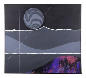 Untitled Painting by Joseph A. Pecsenke, 1980s