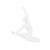 Yin Reverse Yoga Pose in Polyresin For Sale - Image 9 of 11