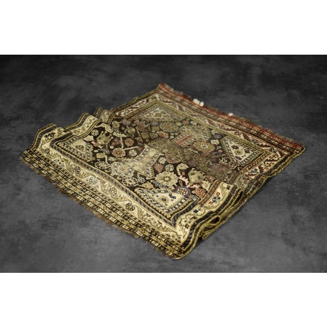 1920s Hand-Woven Oriental Nomadic Qashqai Rug, 1920s For Sale - Image 5 of 18