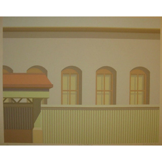 1979 Ind Pastorale Geometric Silkscreen by Saul Chase For Sale In Boston - Image 6 of 13