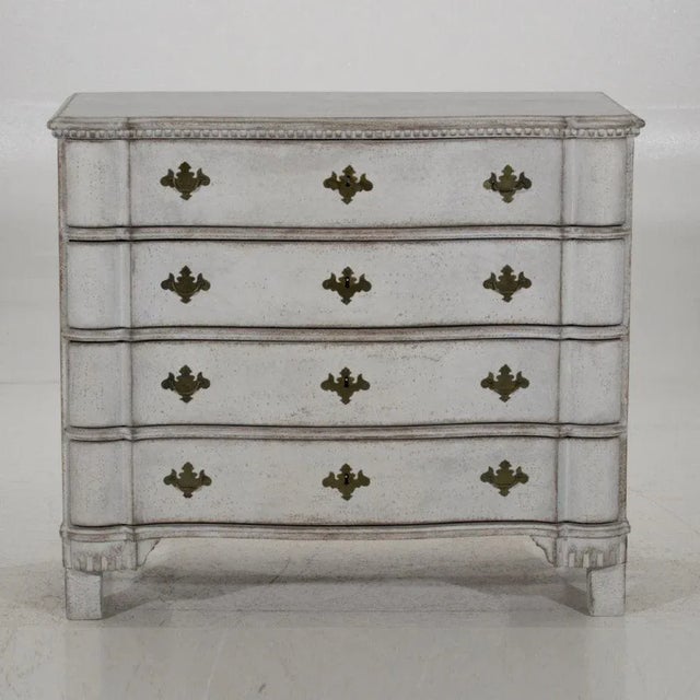 Scandinavian Baroque Chest, 18th Century For Sale - Image 9 of 9