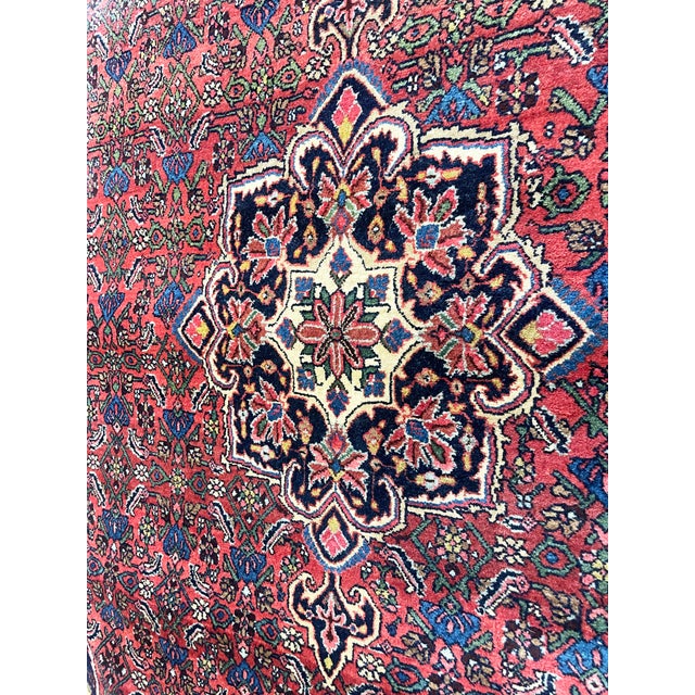 Antique Persian Bidjar Rug For Sale In Chicago - Image 6 of 8
