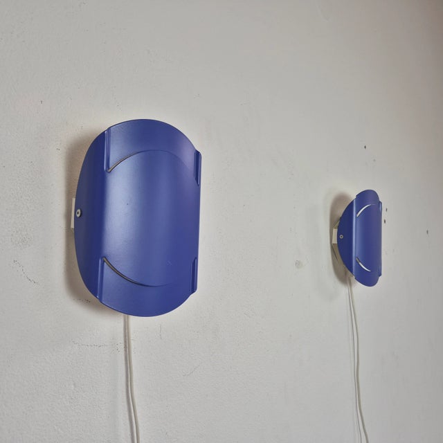 1960s Mid-Century Space Age Model 3050 Wall Lamps from Lyfa, 1960s, Set of 2 For Sale - Image 5 of 12