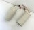 Modern Plaster Concrete Flush Mount Italian Can Tube Lights - a Pair For Sale - Image 3 of 3