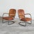Set of Tubular Armchairs in Cognac Leather, 1930s For Sale - Image 10 of 14