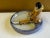 Early 20th Century Noritake Harlequin Figure with mask sitting in a bowl For Sale - Image 5 of 8