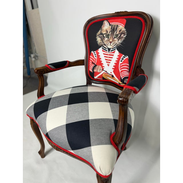 Little Drummer Boy Cat Chair For Sale - Image 10 of 12