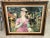 Impasto Impressionist Oil on Canvas of Woman with Rose attributed to Dietz Edzard. Incredible piece of fine art history. A...